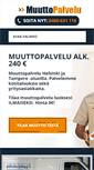 Mobile Screenshot of muuttopalvelut.fi